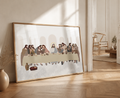 Last Supper Illustration Print