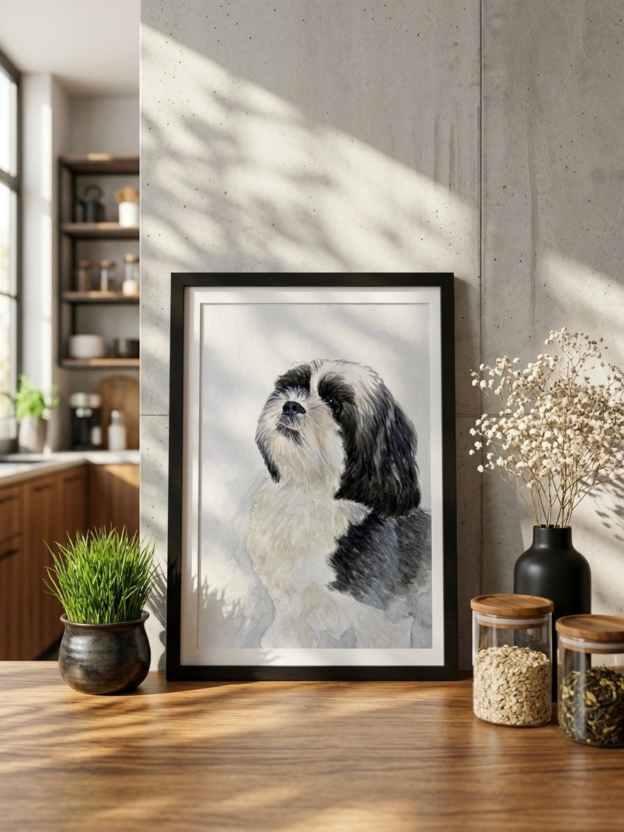 Pet Watercolour Painting